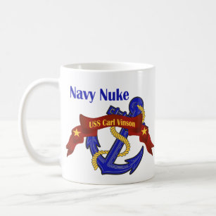 Navy Nuke ~ USS Carl Vinson Coffee Mug