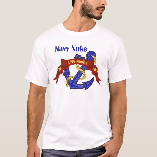 Navy Nuke ~ USS Nimitz T-Shirt (Front)