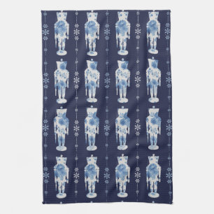 Navy Nutcracker Kitchen Towel