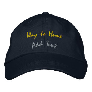 Navy Personalized Homebound-Hat Crafted Inspired Embroidered Hat