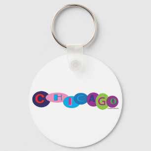 Navy Pier Chicago Keychain
