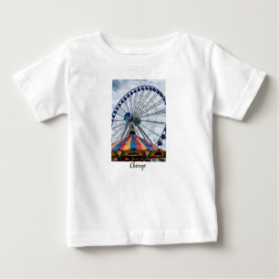 Navy Pier Ferris Wheel Baby T-Shirt