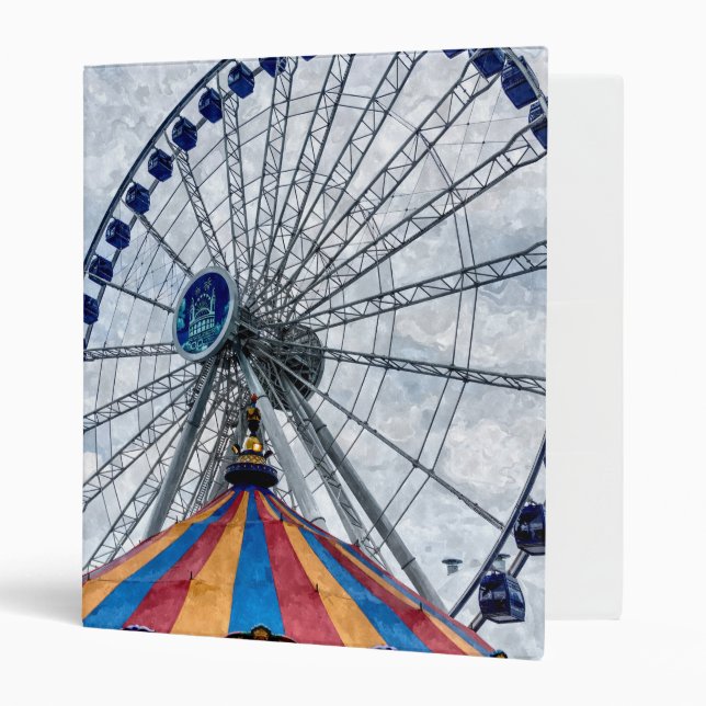 Navy Pier Ferris Wheel Binder (Front/Inside)