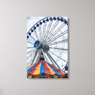Navy Pier Ferris Wheel Canvas Print