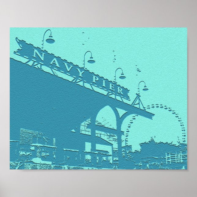 Navy Pier Poster (Front)
