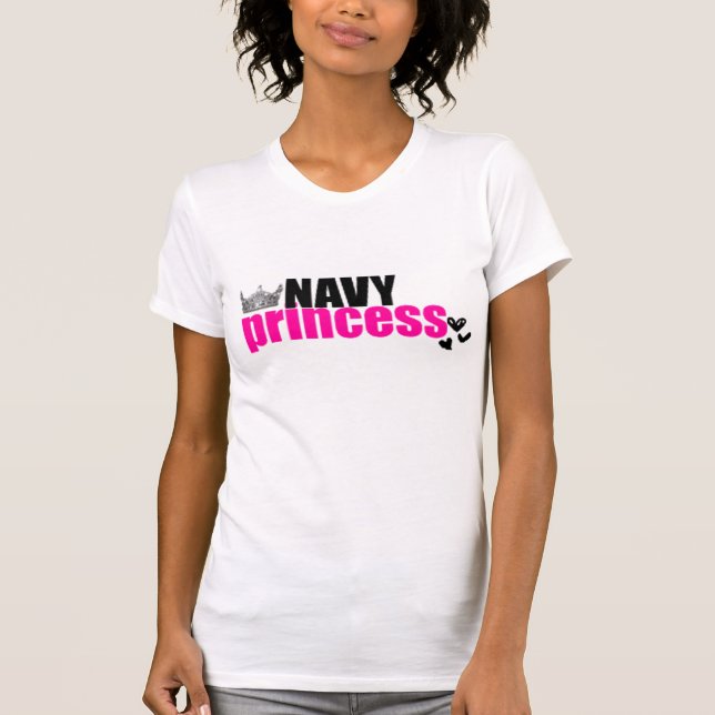 NAVY princess T-Shirt (Front)