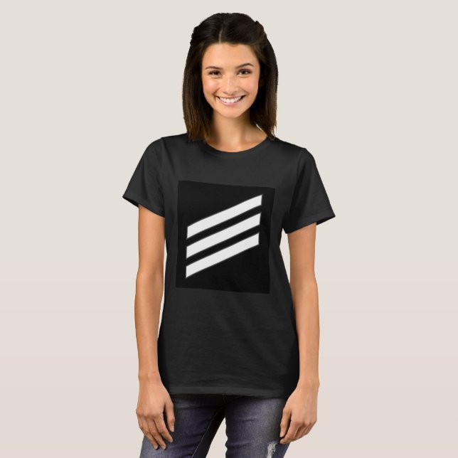 Navy Rank E-3 Seaman T-Shirt (Front Full)