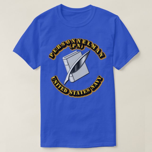 Navy Rate Personnelman T-Shirt (Design Front)