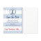 Navy/Red Nautical Theme Save the Date Postcard