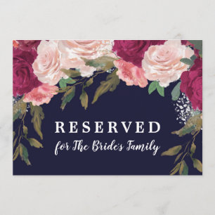 navy reserved for brides family card editable