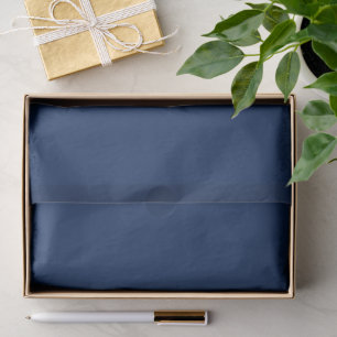 Navy Royal Blue Pop Of Colour Tissue Paper