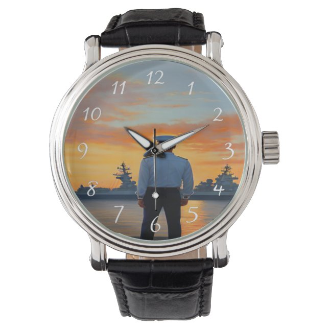 Navy Sailor Watch (Front)