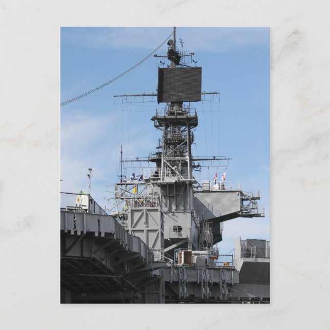 Navy Ship Postcard (Front)