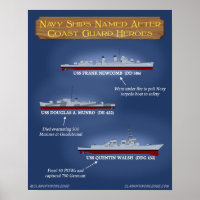 Navy Ships Named After Coast Guard Heroes