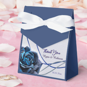 Navy Silver Gold Fovor Box