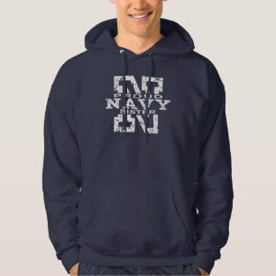 Navy Sister Hoodie