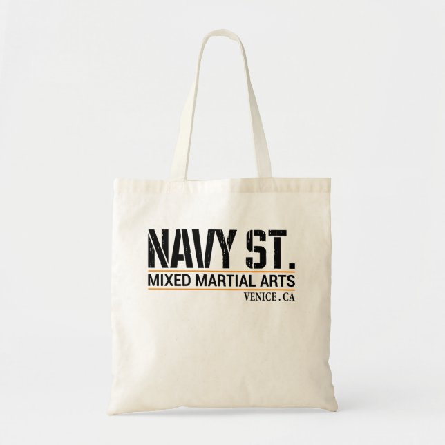 Navy St. Vintage Design, Navy Street Tote Bag (Front)