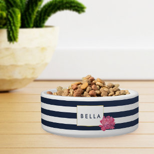 Monogrammed pet online bowls