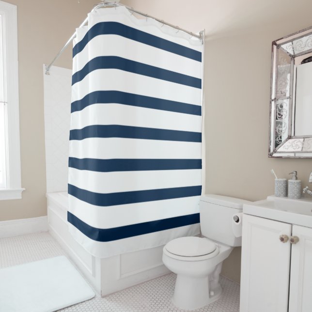 Navy Stripes (In Situ)