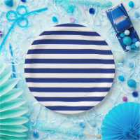 Navy Stripes Nautical Decor