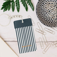 Navy Stripes | The Modern Gentleman's Monogram