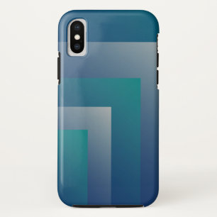 Navy teal grey Case-Mate iPhone case