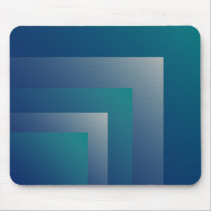 Navy teal grey mouse pad