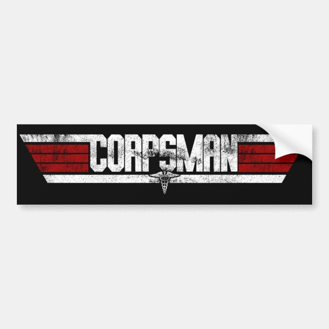Navy Top Doc Corpsman Decal (Front)