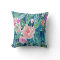 Navy Tropical Paradise Watercolor Floral