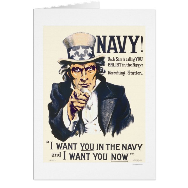 Navy!  Uncle Sam is calling you (Front)