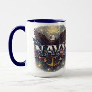 Navy USN Veteran Mug