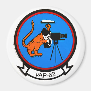 Navy VAP-62 Round Magnet