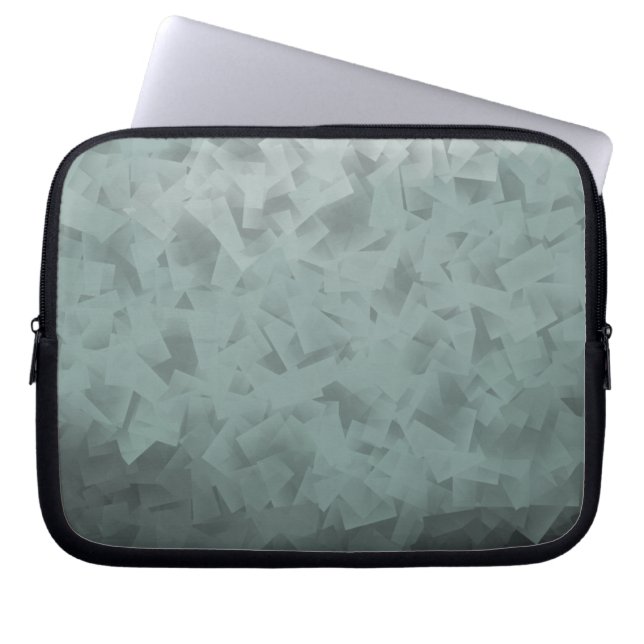 Navy Vector Camo Laptop Sleeve (Front)