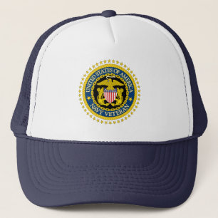 Navy Veteran Trucker Hat