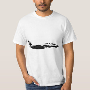 Navy VF-103 Jolly Rogers F-14 Tomcat Aircraft T-Shirt