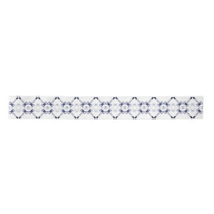 Navy White Gaffle lawyer advocate Satin Ribbon