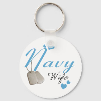 Navy Wife Keychain
