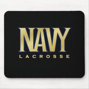 Navy Women's Lacrosse Mouse Pad