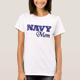 navymom speghetti strap T-Shirt
