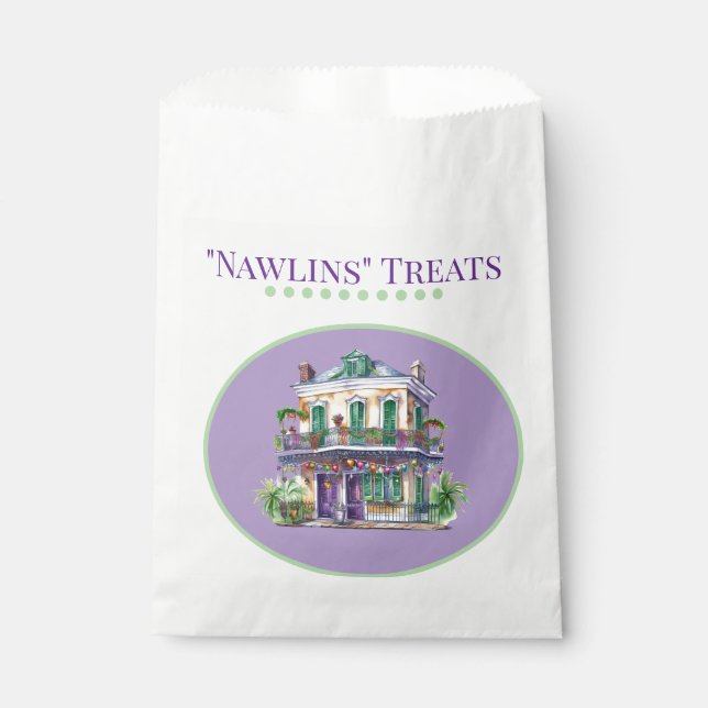 Nawlins Treats Favour Bag (Front)