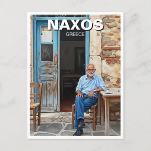 Naxos Greece Islands Travel  Postcard