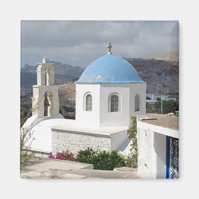 Naxos Greek Church Architecture Magnet (Front)