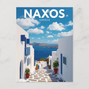 Naxos Portara Temple of Apollo Postcard