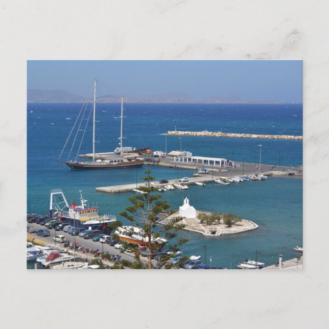 Naxos Town Postcard (Front)