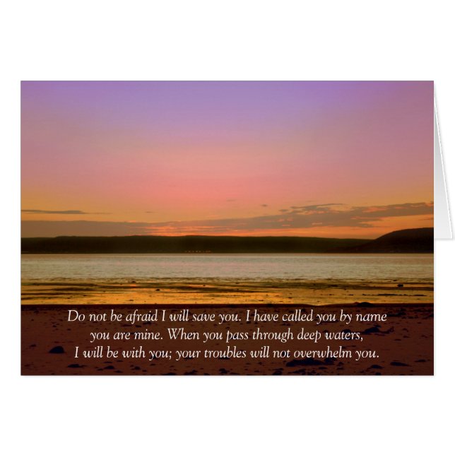 N'ayez pas peur (Devant horizontal)