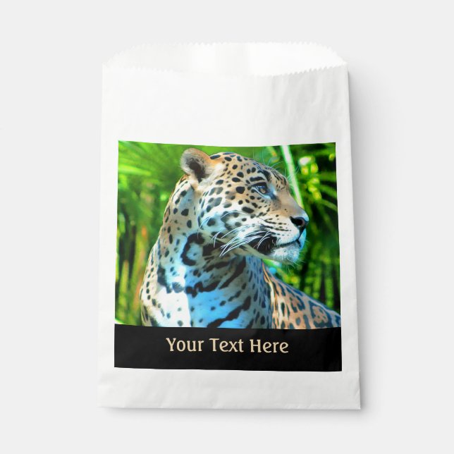 Nayla the Jaguar Favour Bag (Front)