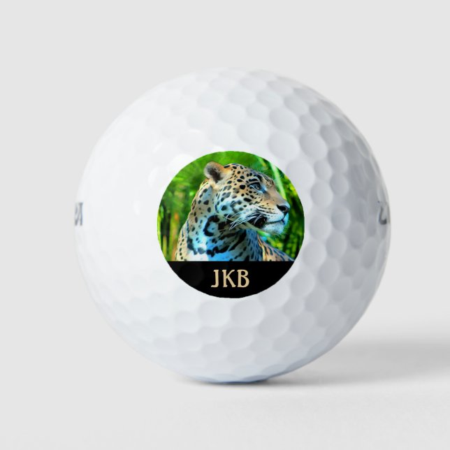 Nayla the Jaguar Golf Balls (Front)