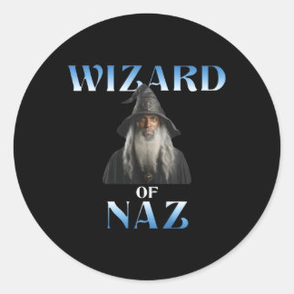 Naz Reid Wizard Of Naz Classic Round Sticker
