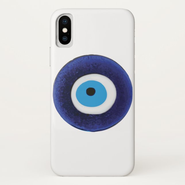 Nazar Evil Eye Protection Symbol Case-Mate iPhone Case (Back)