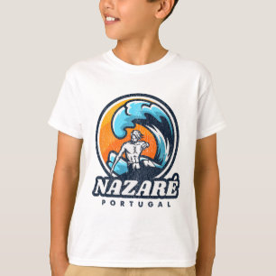 Nazare Portugal Surfing Competition Vintage Surf S T-Shirt